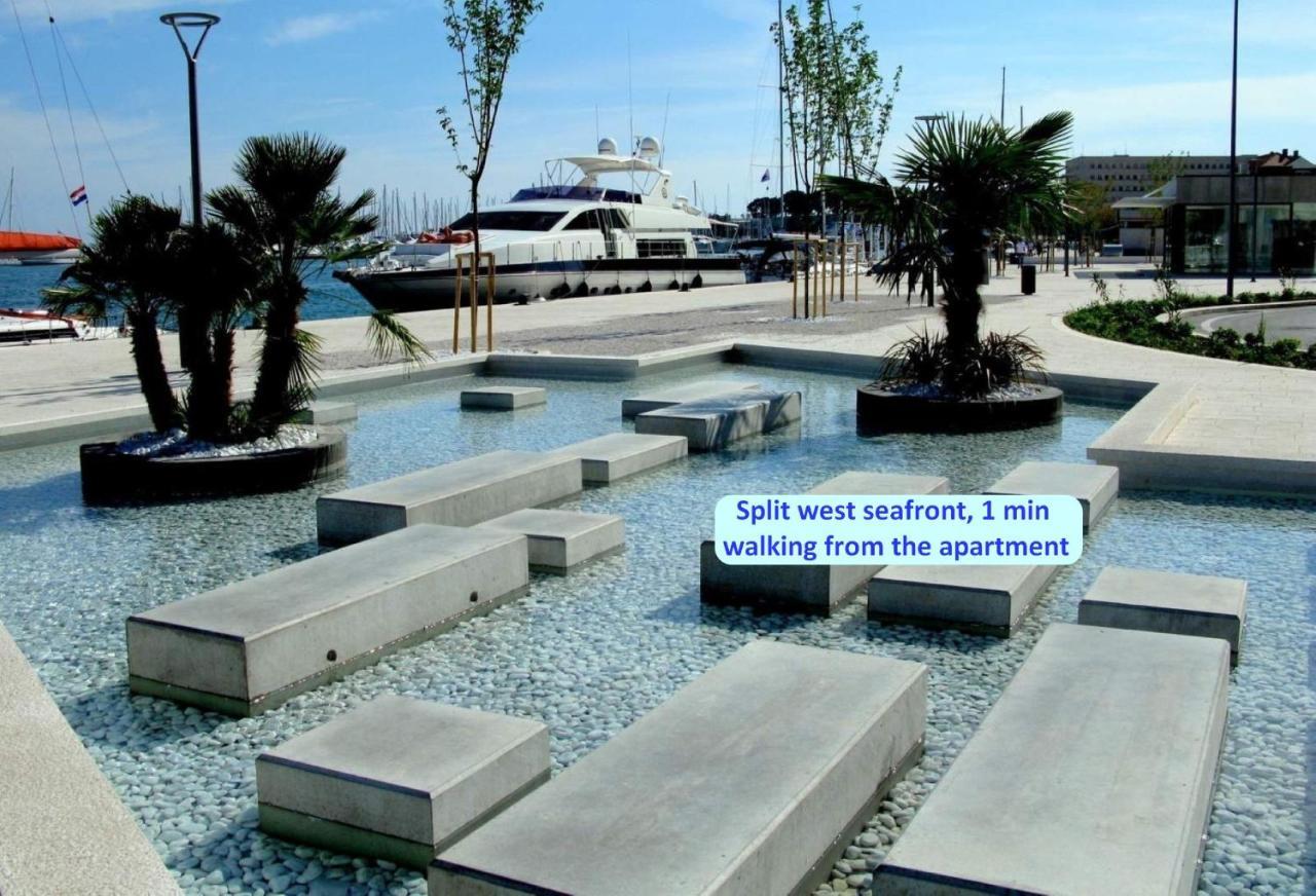 Modern And Practical Studio In The Heart Of سبليت المظهر الخارجي الصورة